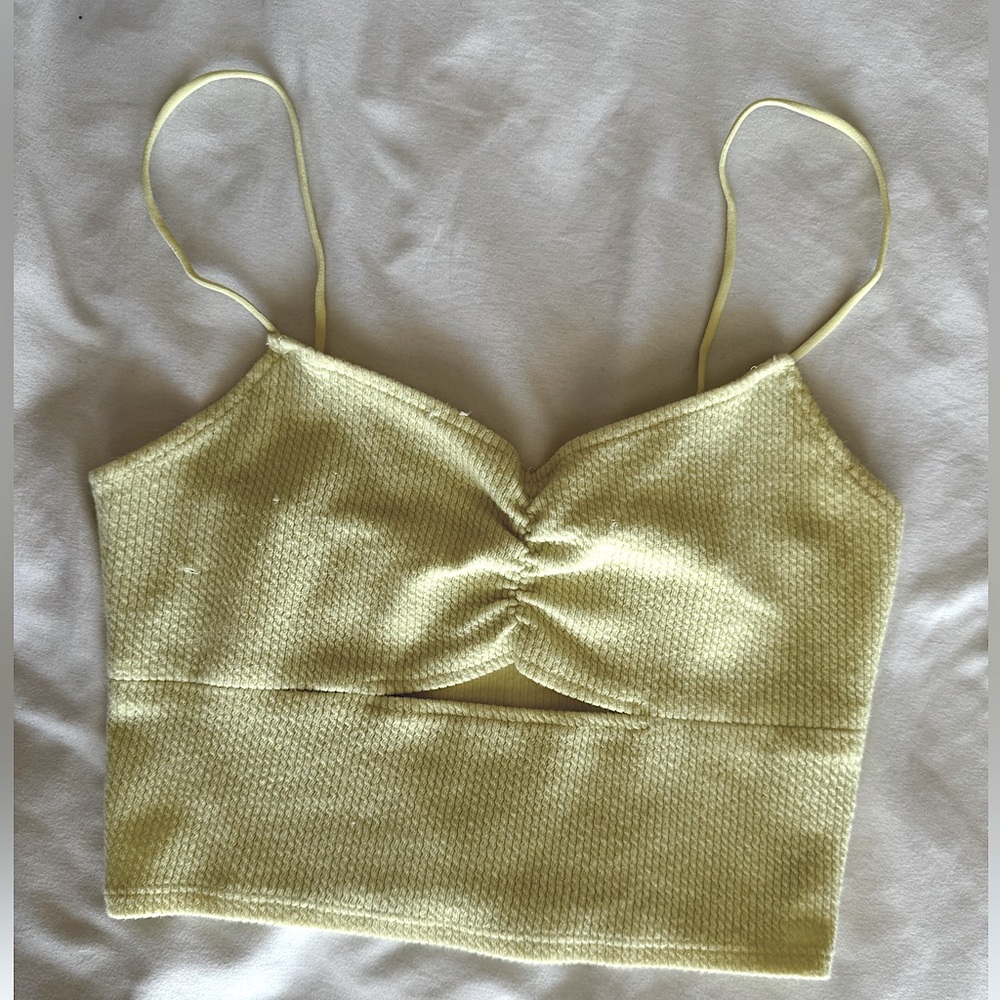 Fitted crop top